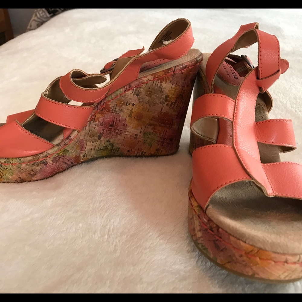 Sonoma Women’s Floral Heel Wedges